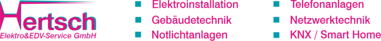 Elektro & EDV-Service Hertsch GmbH Regensburg: Elektroarbeiten und Kontakt