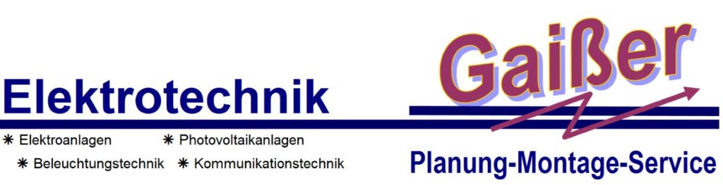 Elektrotechnik Gaißer Tübingen: Elektroarbeiten und Kontakt in Tübingen
